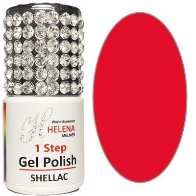Helena Melmer Gellak 60 - Helder Vuurrood, Effen Finish