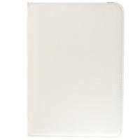 360 graden draaiend Litchi structuur lederen hoesje met houder voor Samsung Galaxy Tab 4 10.1 / SM-T530 wit