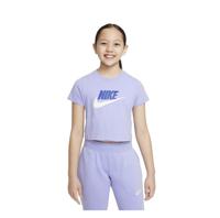 Nike Basic T-shirt Kids Paars - Maat 128 - Kleur: Rood | Soccerfanshop