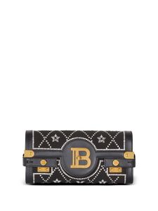 Balmain pochette B-Buzz 23 en cuir - Noir