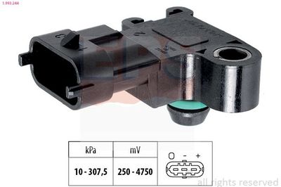 Luchtdruksensor, hoogteregelaar 1993244