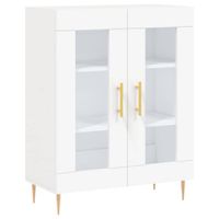 The Living Store Dressoir Classic s - Meubels - 69.5 x 34 x 90 cm - Glas design - thumbnail