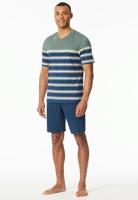 Schiesser Schiesser Pyjama Short khaki 182604 54/XL