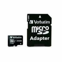 Micro SD kaart met adapter Verbatim 44082 32 GB