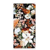 Smart Cover voor OPPO Reno10 | 10 Pro Dark Flowers - thumbnail