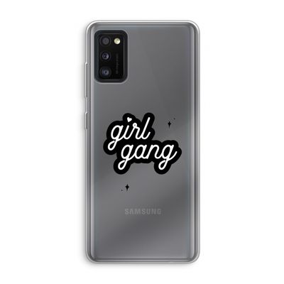 Girl Gang: Samsung Galaxy A41 Transparant Hoesje