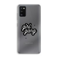 Girl Gang: Samsung Galaxy A41 Transparant Hoesje