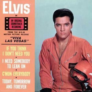 Elvis Presley Viva Las Vegas Album Cover 30.5x30.5cm