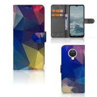 Nokia G10 | G20 | Book Case | Polygon Dark
