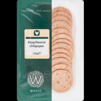 Wahid Kipgrillworst Chilipeper 125 g bij Jumbo