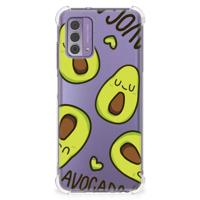 Nokia G42 Stevig | Bumper Hoesje | Avocado Singing Nokia G42 Stevig | Bumper Hoesje | Avocado Singing