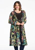 Yoek Vest met koordje LUCY | Groen | Maat 58/60