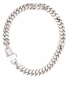 Givenchy collier en maille gourmette - Argent