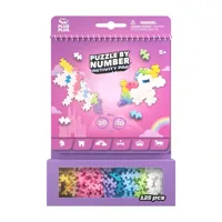 Brandunit Plus plus puzzel met nummers van eenhoorn Brandunit Plus plus puzzel met nummers van eenhoorn