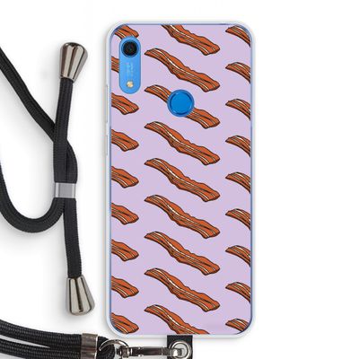 Bacon to my eggs #2: Huawei Y6s Transparant Hoesje met koord