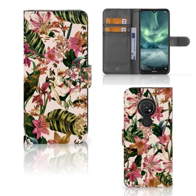 Nokia 7.2 | Nokia 6.2 Hoesje Flowers
