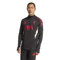 adidas Liverpool Trainingstrui 1/4-Zip 2025-2026 Zwart Rood Wit adidas Liverpool Trainingstrui 1/4-Zip 2025-2026 Zwart Rood Wit