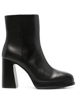 Ash bottes Alyx 100 mm en cuir - Noir