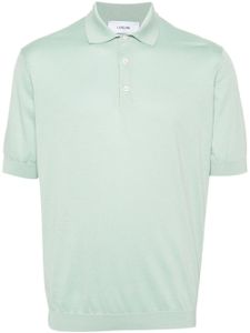 Lardini polo en coton à logo brodé - Bleu