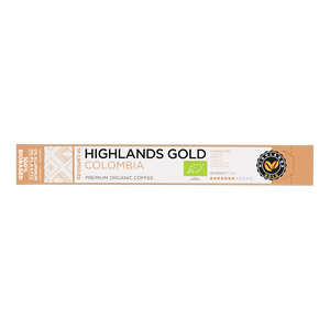 Highlands Gold Colombia - 10 koffiecups