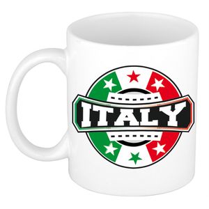 Italy / Italie embleem mok / beker 300 ml