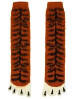 Doublet chaussettes à imprimé graphique - Orange