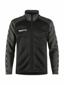 Craft 1912730 Squad 2.0 Full Zip Jr - Black/Granite - 158/164