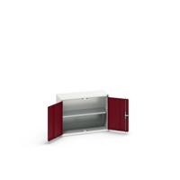 Bott Verso Eco Wandkast | 800x350x600mm | 1 Legbord | 2 Deuren | RAL 3004 - 16929101.24 Bott Verso Eco Wandkast | 800x350x600mm | 1 Legbord | 2 Deuren | RAL 3004 - 16929101.24