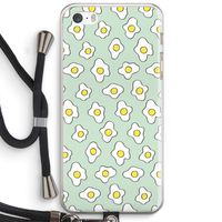 Spiegeleitjes: iPhone 5 / 5S / SE Transparant Hoesje met koord Spiegeleitjes: iPhone 5 / 5S / SE Transparant Hoesje met koord