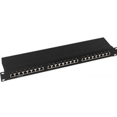 LogiLink NP0055 patch paneel 24 poorten rack mountable