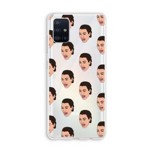 Ugly Cry Call: Galaxy A51 4G Transparant Hoesje