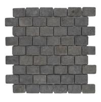 Stabigo Parquet 3.2x4.8 Grey Tumble mozaiek 30x30 cm grijs mat - thumbnail