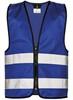 Korntex KX201 Kids´ Hi-Vis Safety Vest With Front Zipper Aalborg - Royal Blue - XXS (3/4 years)