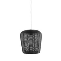 Light & Living - Hanglamp ADETA - Ø28x30cm - Zwart - thumbnail