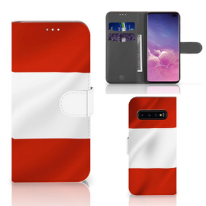 Samsung Galaxy S10 Plus Bookstyle Case Oostenrijk