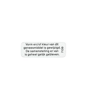 Spruyt Hillen Sticker vorm en/of kleur