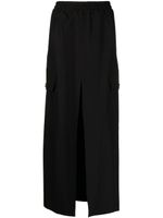 PINKO jupe élastiquée à poches cargo - Noir