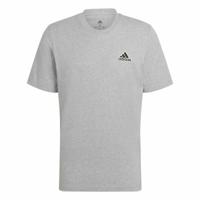 Heren-T-Shirt met Korte Mouwen Adidas Essentials Feelcomfy Grijs - Maat: S