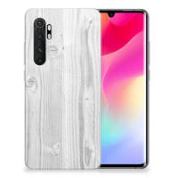 Xiaomi Mi Note 10 Lite | Bumper Hoesje | White Wood