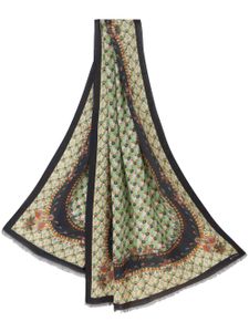 ETRO foulard en soie à fleurs - Vert