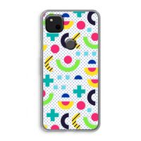 8-bit N°1: Google Pixel 4a Transparant Hoesje