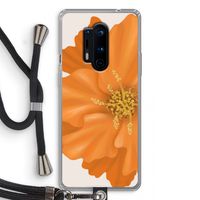 Orange Ellila flower: OnePlus 8 Pro Transparant Hoesje met koord Orange Ellila flower: OnePlus 8 Pro Transparant Hoesje met koord