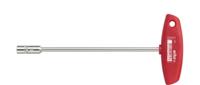 Wiha Dopsleutel met dwarsgreep zeskant hoogglans vernikkeld | 13 x 230 mm - 989 - 00989