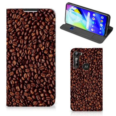 Motorola Moto G8 Power | Flip Style Cover | Koffiebonen