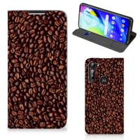 Motorola Moto G8 Power | Flip Style Cover | Koffiebonen Motorola Moto G8 Power | Flip Style Cover | Koffiebonen