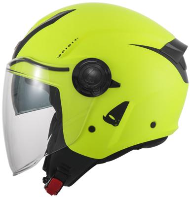 UFO PLAST Helmet urban spirit s matt neon yel.