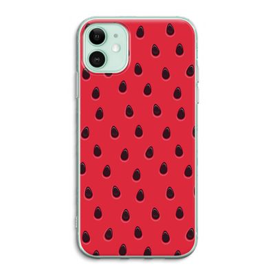 Watermelon: iPhone 11 Transparant Hoesje