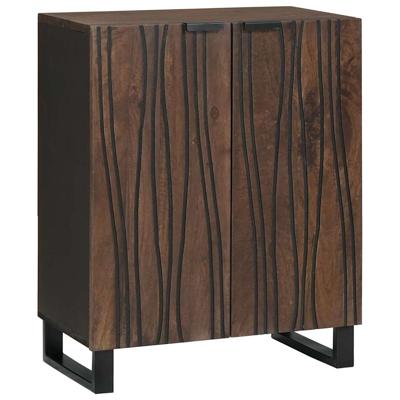 Dressoir Bruin 60 x 33.5 x 75 cm Massief mangohout