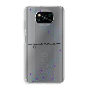 Sterren: Xiaomi Poco X3 Pro Transparant Hoesje