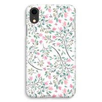 Sierlijke bloemen: iPhone XR Volledig Geprint Hoesje